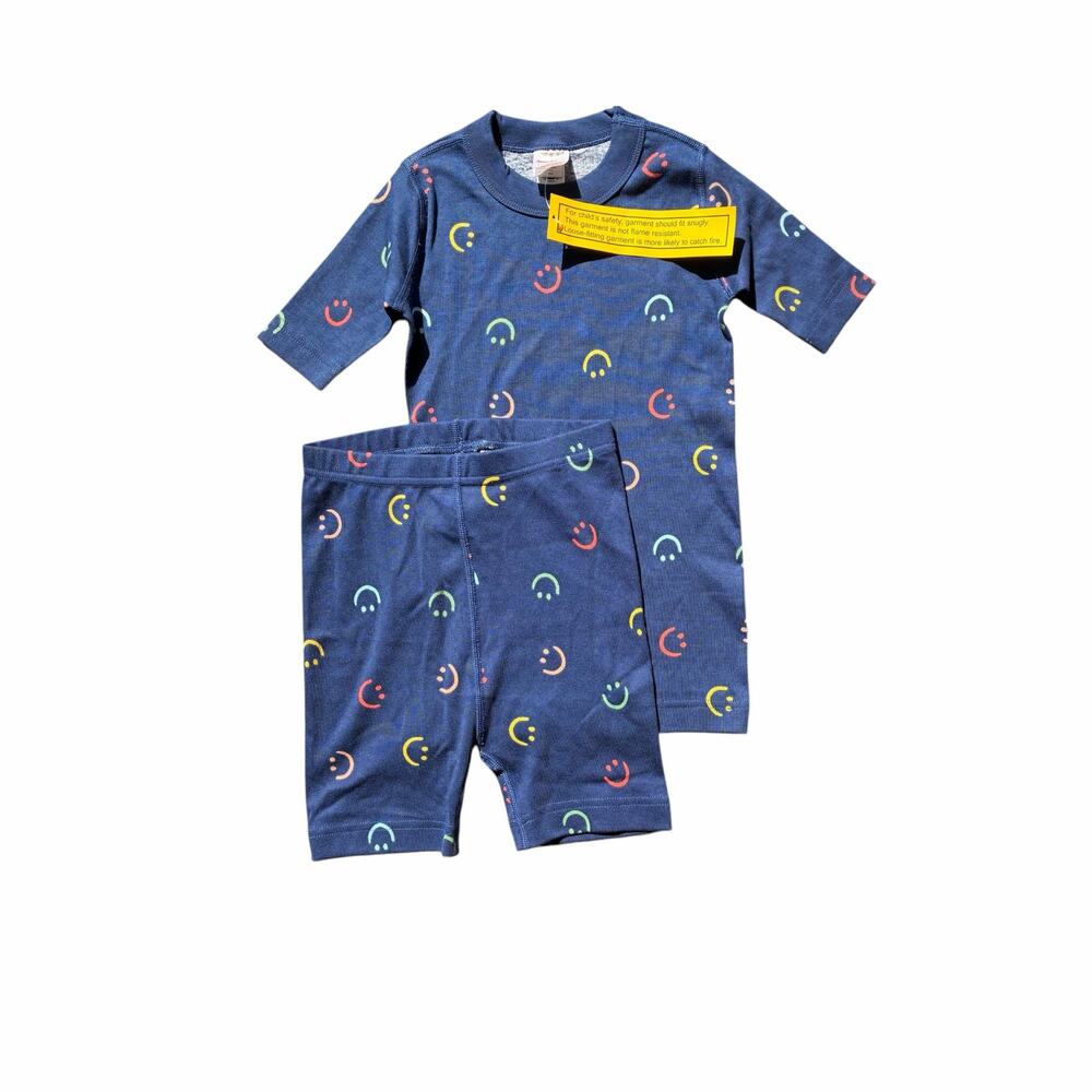 Hanna Andersson NWT Happy Days Short Johns Pajama Set
